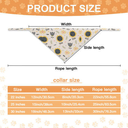 Custom Pet Bandanas – Personalized Style for Your Furry Best Friend!