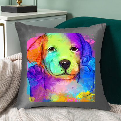 Personalized Pet Pillow-Custom Dog/Cat Decor - Perfect Gift for Pet Lovers