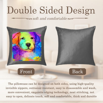 Personalized Pet Pillow-Custom Dog/Cat Decor - Perfect Gift for Pet Lovers