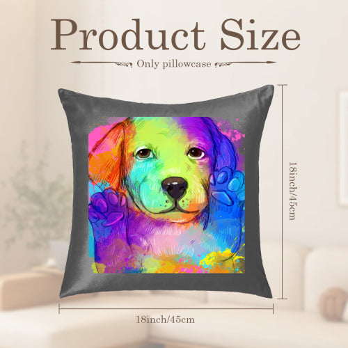 Personalized Pet Pillow-Custom Dog/Cat Decor - Perfect Gift for Pet Lovers